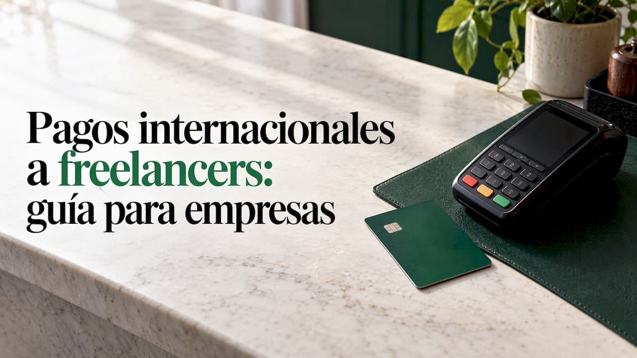 Pagos internacionales a freelancers: guía para empresas
